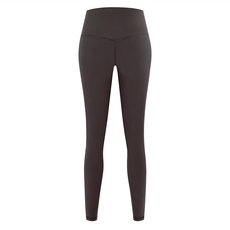 BAISKY 女款瑜珈九分褲 深咖色 - 高腰顯瘦, S, 1件
