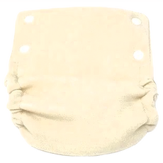 Babee Greens 100%美麗諾羊毛尿布兜（拉拉褲款） 美國產 通過Oeko-Tex 100認證, 原色, 1件