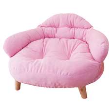 毛皇上 寵物沙發, 粉色, 1個