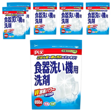 Lion Chemical 獅子化學 無香 洗碗機專用W雙重酵素洗碗粉 650g, 6個