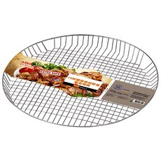 點秋香 圓型食材防落安全烤網 食物不易沾黏 無毒.衛生, 46 x 1.5 x 46cm, 1個