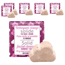 Lamazuna 芙蓉洗臉皂, 乾性&敏感膚質, 25g, 6盒