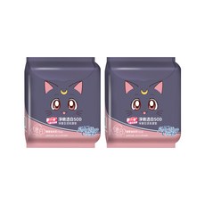 Vichy's Diary 唯白 美少女戰士 Crystal 草本抑菌透氣護墊 檸檬草SOD精華 天然草本精萃 涼感舒適, 17cm, 2片, 1包