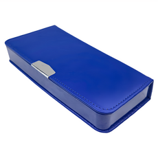 Raymay 藤井 防滑單面筆盒, 深藍, 1個