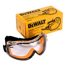 DEWALT 得偉 DPG82 護目鏡, 聚碳酸酯鏡片, 99.9% UVA/UVB 防護, 1個, 大號