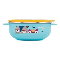 cuitisan 酷夢系列 小鷹主食碗 400ml, 愛麗絲藍, 1個