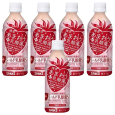 Sanko 三幸製菓 草莓風味乳酸飲, 350ml, 5瓶