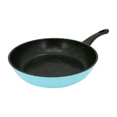 英國熊 太空不沾煎炒鍋 藍, 29cm, 1個