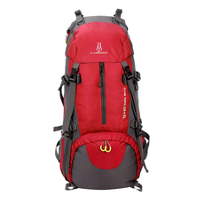 Flamehorse 火焰馬 60L 登山包, 尼龍材質, 雙肩, 紅色, 63 x 30 x 18cm