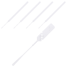 長柄除塵刷 替換頭 一組刷子+10替換布, 白色, 5組