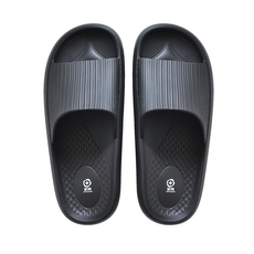 Well Life 悅生活 Best buy 一體成形吸盤式EVA止滑拖鞋 Set 2, 防滑耐磨 美型舒適 PVC材質, 40~41, 黑色