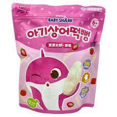 PHARGOODS 藥師健生活 碰碰狐鯊魚寶寶米餅 6個月以上, 草莓, 30g, 1包