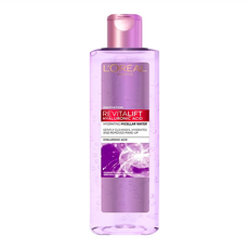 L'OREAL PARiS 巴黎萊雅 台灣公司貨 3合1卸妝潔顏水 玻尿酸高效溫和型, 400ml, 1瓶