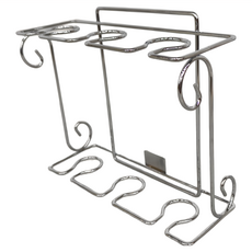 家而適 精緻紅酒杯香檳杯壁掛架, 365 x 165 x 65mm, 1個