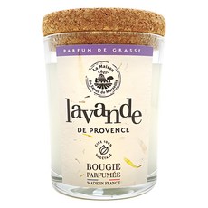 馬賽皂之家 靜謐居家香氛蠟燭, 普羅旺斯薰衣草, 175g, 1件