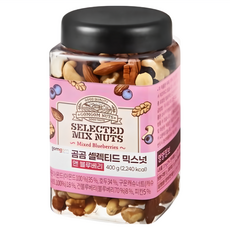 gomgom 精選綜合堅果藍莓果乾, 400g, 1罐