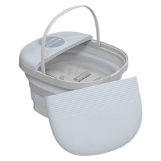 T-God 太昇健康 白色之戀折疊型恆溫腳底按摩泡腳機, HY-7702, 白色