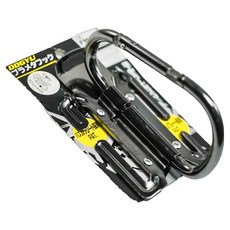 DOGYU 土牛 固定式 登山扣 高空安全掛勾系列, 150g, 1個