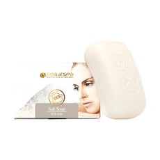 Sea of Spa 死海鹽皂 富含自然礦物質微量元素 溫和清潔, 125g, 1個