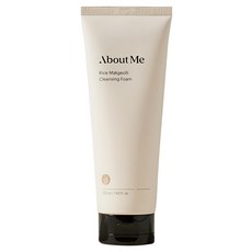 About Me 白米馬格利洗面乳，溫和弱酸性，敏感肌適用，柔軟泡沫潔淨肌膚, 120ml, 1條