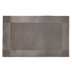 PUSH 普旭 餐具用品 隔熱防滑餐墊 3件組, 45 x 30cm, 銀灰色, 3個