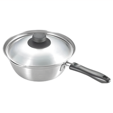 YOSHIKAWA 吉川 Donburi鍋/拉麵鍋 雙用鍋蓋 日本製 19cm, 1個, SJ3619