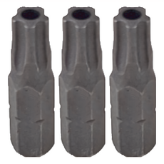 KING TONY 金統立 專業級工具IPR 30 五角星型中孔起子頭 Set 3, 1組