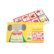 Moulin Roty 繽紛配對樂 兒童記憶教育遊戲, 1組