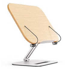 Multifunctional Book Stand 可調高度讀書架 R03 解放雙手 保護頸椎, 淺色, 34 x 23.5 x 36.3cm