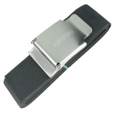 AQUATEC 不銹鋼扣環配重帶, 標準型配重帶, 耐摔、耐用, 簡單方便好操作, 織帶: 5公分 / 2英吋寬的尼龍帶, 扣具: 304不銹鋼, 5cm, WB-200