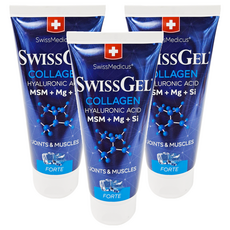 SWISSGEL 輕盈活力關鍵霜，含膠原蛋白和玻尿酸, 1條, 3條