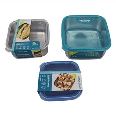 U Konserve 保鮮盒組 304不鏽鋼材質 食物安全等級認證, 1組, 1組