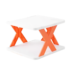 BangJiaShi 幫家適 X型鞋架 5層, 北歐橘, 1個