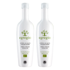 egregio 依格閣 有機特級100%初榨冷壓橄欖油, 500ml, 2瓶