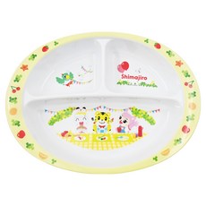 Skater 三格美耐皿餐盤, 750ml, 巧虎, 1個