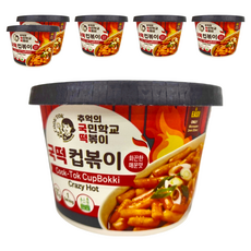 COOK-TOK 辣炒年糕 (瘋狂辣味) 碗裝, 135g, 6入