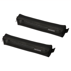 Kohimo Slim型透明網狀筆袋網狀鉛筆盒 4W108 黑色 2個