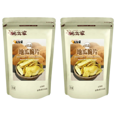 元氣家 地瓜脆片, 100g, 2包