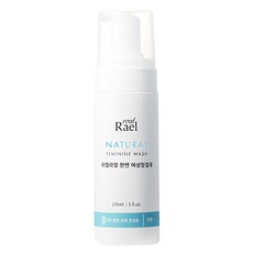 Rael 溫和女性私密處清潔慕斯 pH值平衡 8種天然來源成分, 150ml, 1瓶