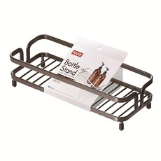 ASVEL RAXE雅緻置物架 - 提升浴室質感, 瀝水, 無需安裝, M 257 x 105 x 63mm, 咖啡, 1個