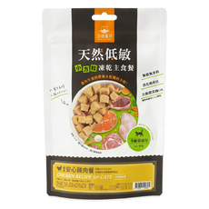 DOG CAT STAR 汪喵星球 全齡貓 天然低敏凍乾主食餐 小方粒型, 1包, 80g, 雞肉