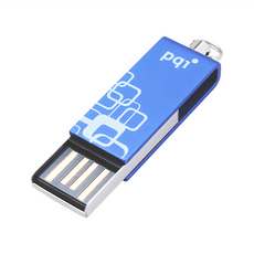 pqi 勁永 USB 2.0 隨身碟 i813L，360°旋轉設計, 4GB, 1個