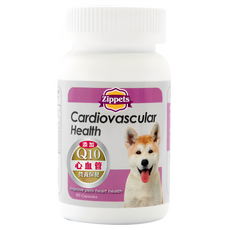 Zippets 吉沛思 複合寵物保健膠囊 犬用 每罐60顆, 心血管, 1罐, 60顆