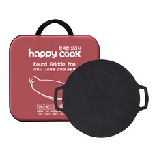 happy cook IH 大理石不沾烤盤附提袋, 1個, 38cm