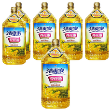 統一 清爽家芥花油 非基因改造原料, 2L, 6瓶