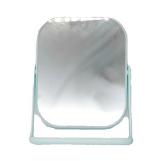 可調式方形化妝鏡 PS(聚苯乙烯)鏡片, 單色