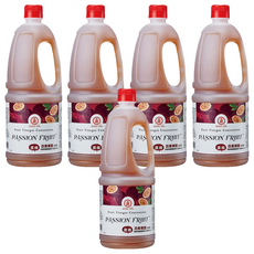 KONG YEN 工研 濃縮百香果醋 1.6L, 5瓶
