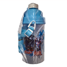 ULTRAMAN 超人力霸王 布雷薩 彈跳水壺 適合六歲以上, 藍色, 500ml, 1個
