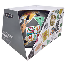 Micro Scooters 活動滑板用防護頭盔 ABS樹脂材質, (M)52-56cm, 街頭風, 1個