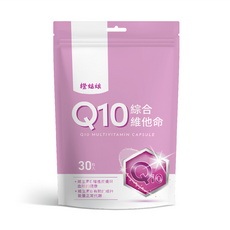 橙姑娘 Q10綜合維他命, 1包, 30顆